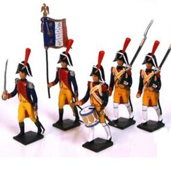 Gendarmerie Impériale, ensemble de 5 figurines