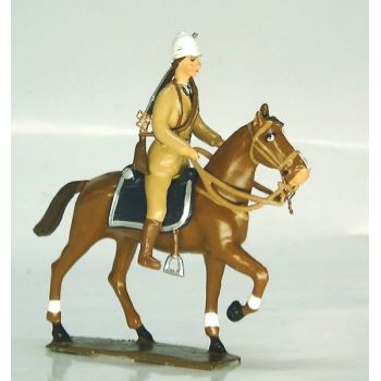 gendarme colonial à cheval