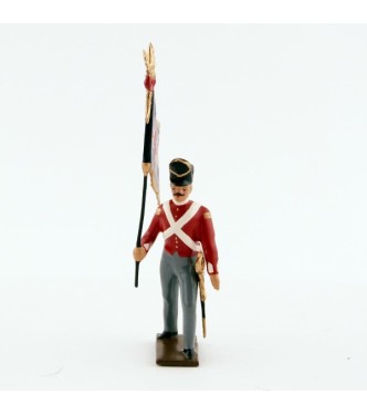 drapeau du 32nd (cornwall) regiment of foot (1812)