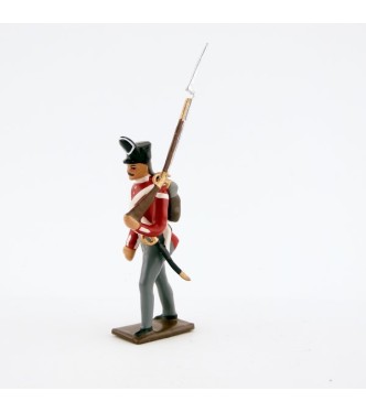 fantassin du 32nd (cornwall) regiment of foot (1812)