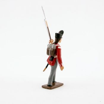 fantassin du 32nd (cornwall) regiment of foot (1812)