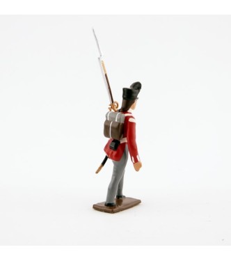 fantassin du 32nd (cornwall) regiment of foot (1812)