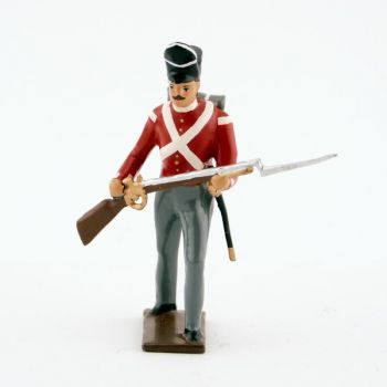 fantassin du 32nd (cornwall) regiment à l'assaut