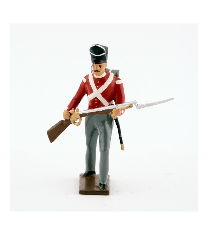 fantassin du 32nd (cornwall) regiment à l'assaut