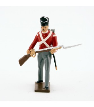 fantassin du 32nd (cornwall) regiment à l'assaut