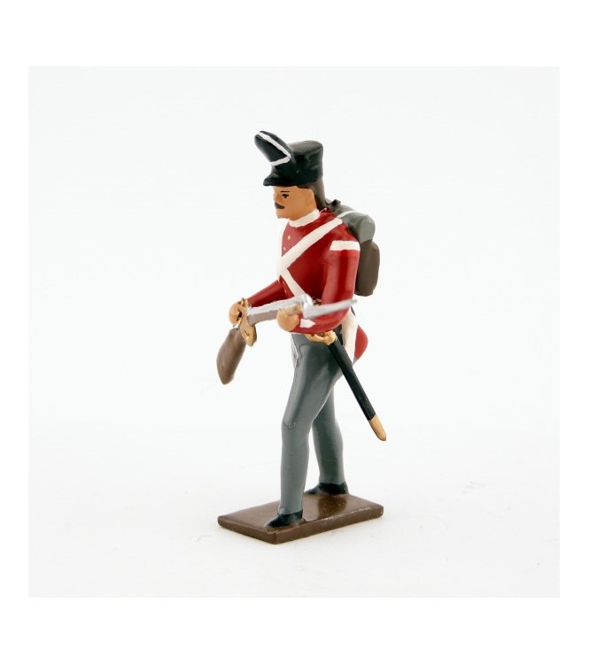 fantassin du 32nd (cornwall) regiment à l'assaut