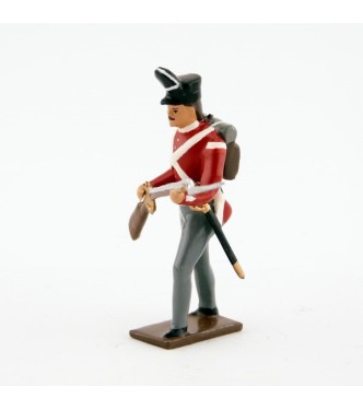 fantassin du 32nd (cornwall) regiment à l'assaut
