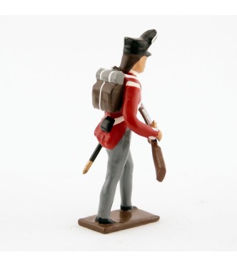fantassin du 32nd (cornwall) regiment à l'assaut