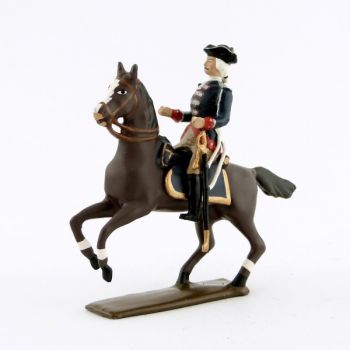officier de la cavalerie louis xv, régiment d'anjou (1740)