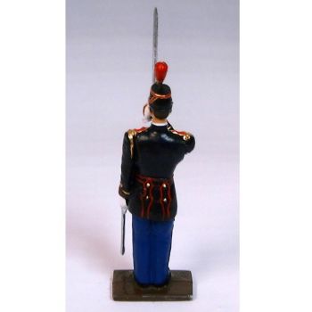 garde républicain (infanterie de la Garde Républicaine) au "présentez sabre"