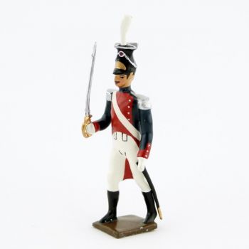 officier des grenadiers polonais, légion du nord (1806)