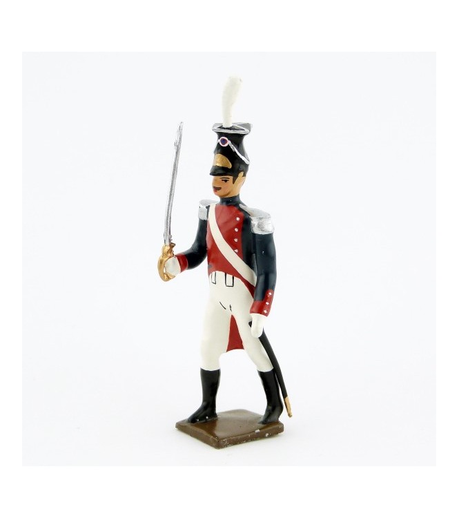 officier des grenadiers polonais, légion du nord (1806)