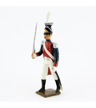 officier des grenadiers polonais, légion du nord (1806)