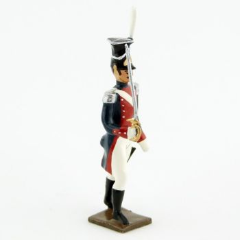 officier des grenadiers polonais, légion du nord (1806)