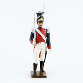 officier des grenadiers polonais, légion du nord (1806)