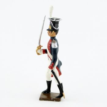 officier des grenadiers polonais, légion du nord (1806)