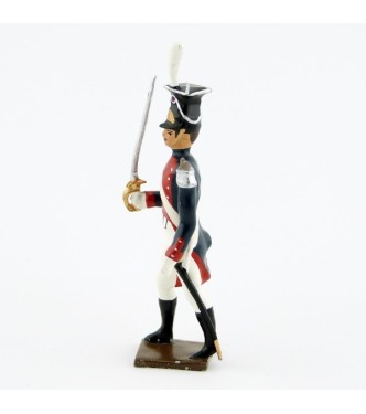 officier des grenadiers polonais, légion du nord (1806)