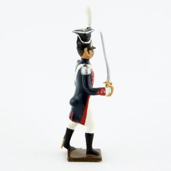 officier des grenadiers polonais, légion du nord (1806)