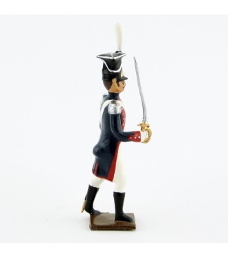 officier des grenadiers polonais, légion du nord (1806)