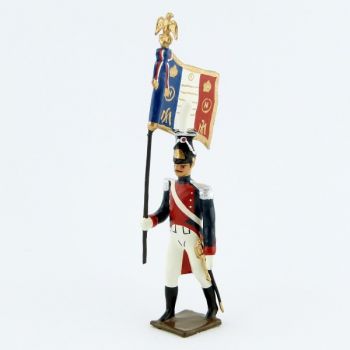 drapeau des grenadiers polonais, légion du nord (1806)