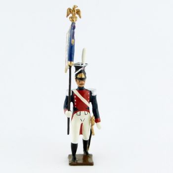 drapeau des grenadiers polonais, légion du nord (1806)