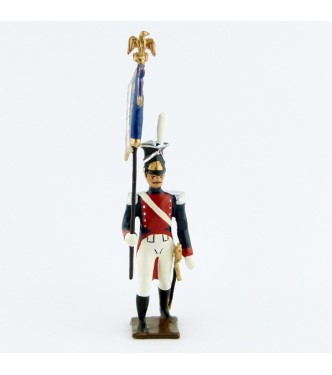 drapeau des grenadiers polonais, légion du nord (1806)