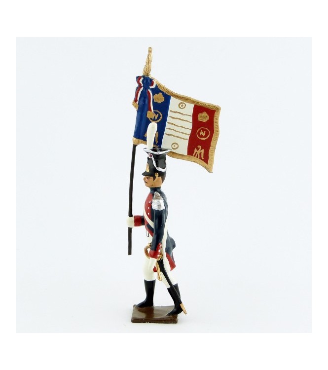 drapeau des grenadiers polonais, légion du nord (1806)