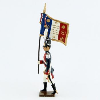 drapeau des grenadiers polonais, légion du nord (1806)