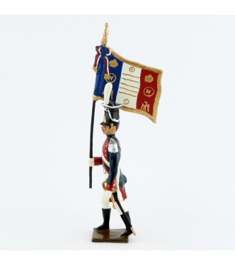 drapeau des grenadiers polonais, légion du nord (1806)