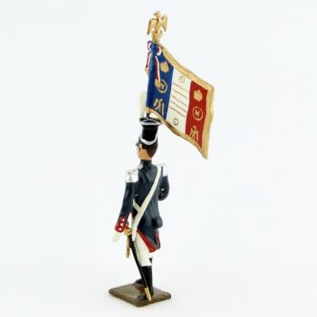 drapeau des grenadiers polonais, légion du nord (1806)