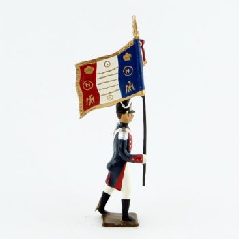 drapeau des grenadiers polonais, légion du nord (1806)