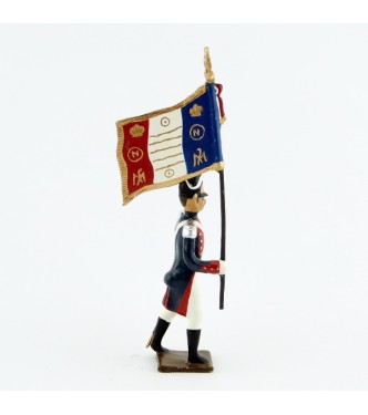 drapeau des grenadiers polonais, légion du nord (1806)