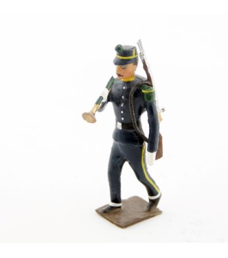 clairon des chasseurs à pied en tunique