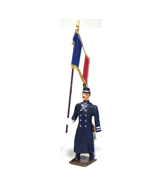 drapeau des chasseurs à pied en capote