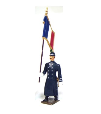 drapeau des chasseurs à pied en capote