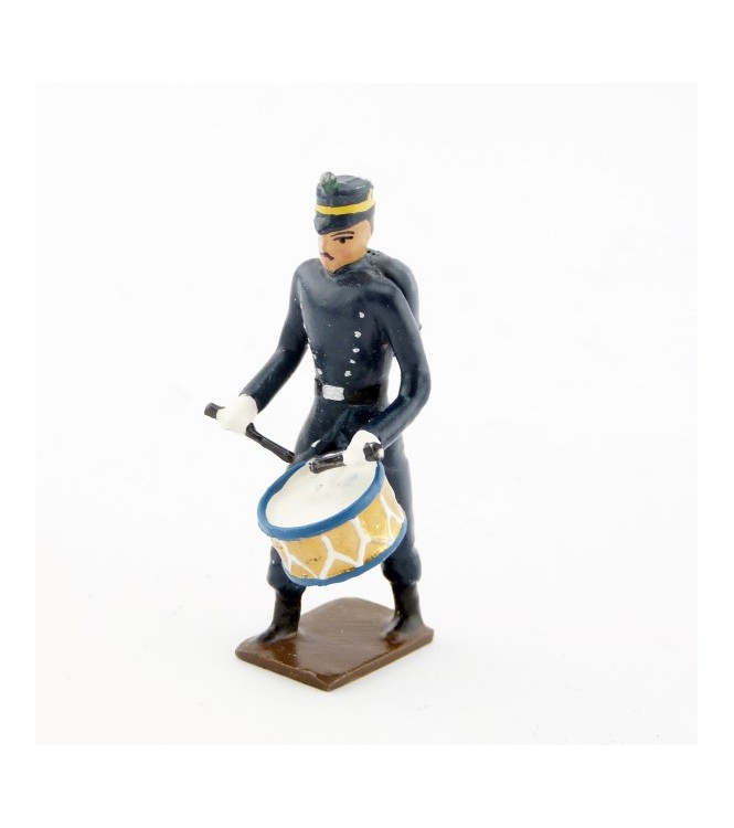 tambour des chasseurs à pied en capote
