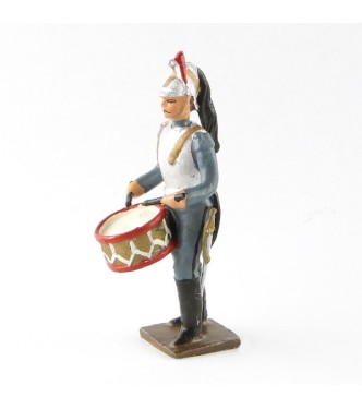 tambour des cuirassiers à pied, tenue bleu horizon