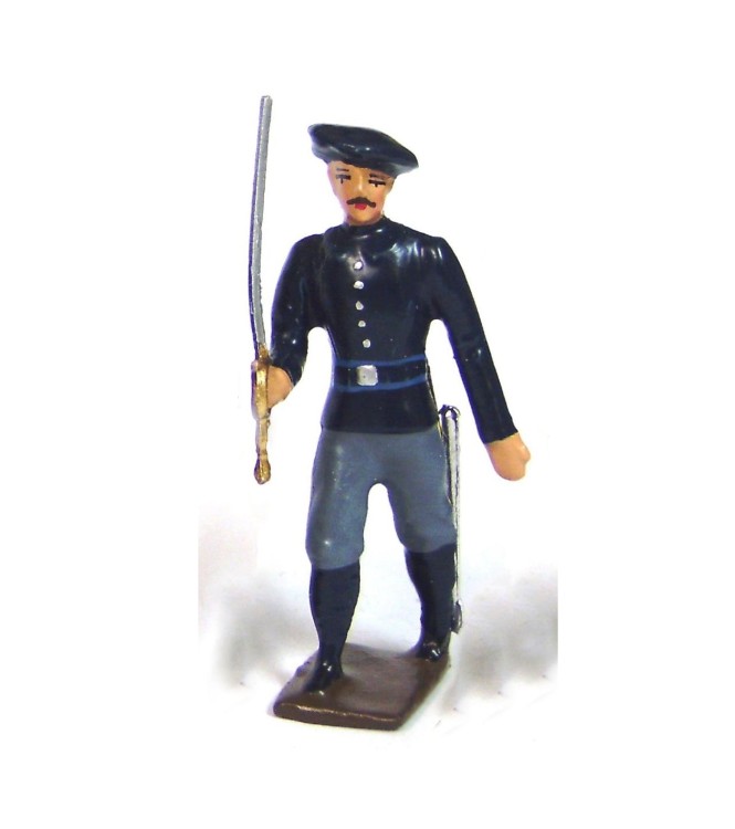 officier des chasseurs alpins, tenue bleue