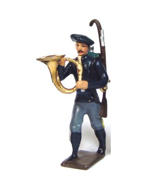 cor des chasseurs alpins, tenue bleue