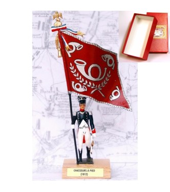 Aigle des Chasseurs à pied en coffret