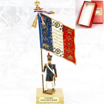 Aigle du 3e régiment d'artillerie de marine en coffret