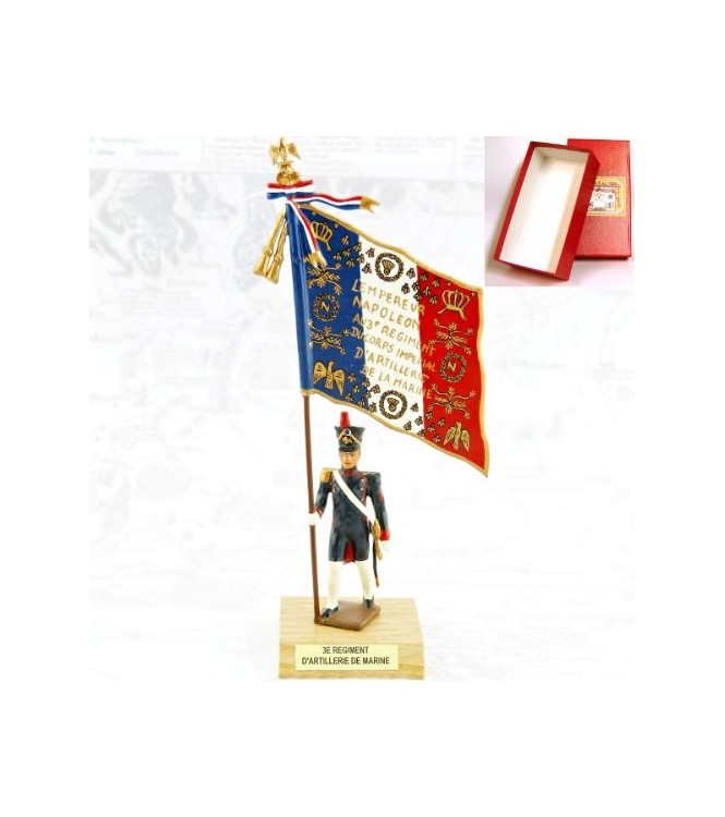 Aigle du 3e Régiment d'Artillerie de Marine en coffret