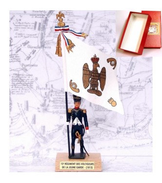 Aigle du 13ème Rgt des Voltigeurs de la Jeune Garde en coffret