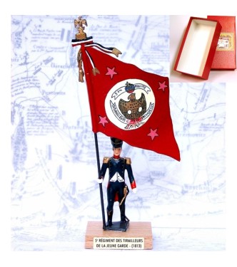 Aigle du 5ème Rgt des Tirailleurs Grenadiers de la Jeune Garde en coffret
