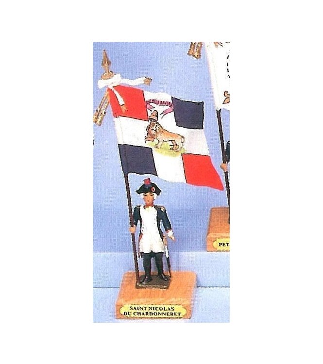 drapeau du bataillon de Saint Nicolas du Chardonneret