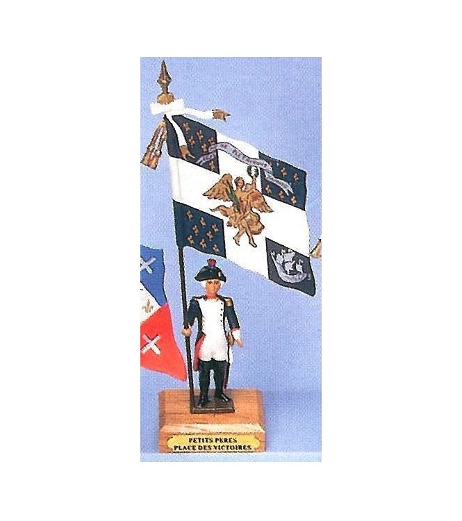 drapeau du bataillon des Petits Peres de la Place des Victoires