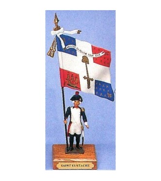 drapeau du bataillon de Saint-Eustache