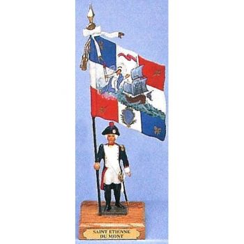 drapeau du bataillon de Saint-Etienne du Mont