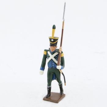 fantassin de l' infanterie légère italienne (1810)