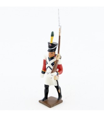 fantassin du 4e régiment suisse (1812)